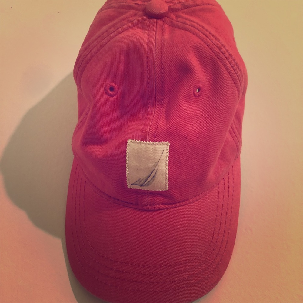 Nautica pink hat
